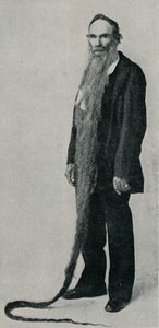 Det längsta skägget på rekord, 1896, 1910 av Unbekannt
