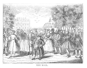 The Mall, c1870 av Unbekannt