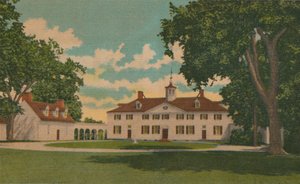 The Mansion and Court Yard, 1946 av Unbekannt