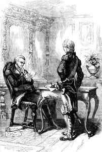 Markisen de Lafayette med George Washington, c1775-1781 c1880 av Unbekannt