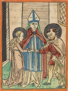 Jungfruns bröllop, 14801490. av Unbekannt