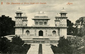 Prins Itmad-ood-Dowlahs mausoleum. Agra. av Unbekannt