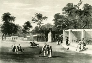 Menageriet i Barrackpore Park, 1820, 1925. av Unbekannt