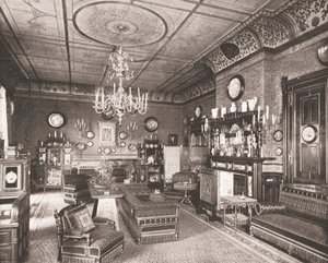 Morgonrummet, Clarence House, London, 1894. av Unbekannt