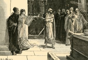 The Mother of Cyrus Saving His Life, 1890. av Unbekannt