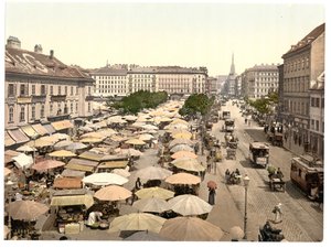 Naschmarkt, Wien av Unbekannt