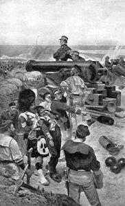 Sjöbrigaden i Sevastopol, 1850-talet av Unbekannt