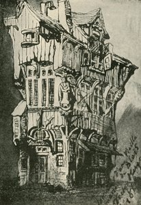 Det gamla huset i Blois, 1800-talet, 1902 av Unbekannt