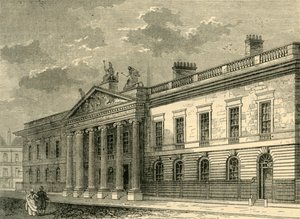 The Old India Office, Leadenhall Street 1803, c1872. av Unbekannt