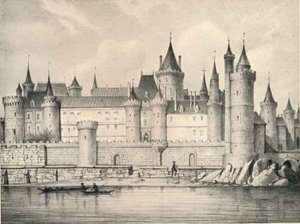 Gamla Louvren 1670, 1915 av Unbekannt