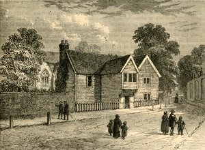 The Old Rectory, Stoke Newington, 1858, c1876. av Unbekannt
