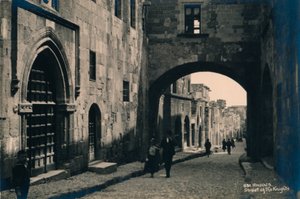 Gamla stan på Rhodos, Grekland, 1936 av Unbekannt