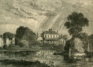 Paviljongen, Hans Place, år 1800, c1876. av Unbekannt