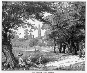 Phoenix Park, Dublin, 1800-talet av Unbekannt