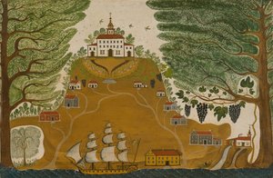 Plantagen, ca. 1825. av Unbekannt