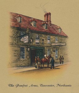 The Pomfret Arms, Towcester, Northants, 1939 av Unbekannt