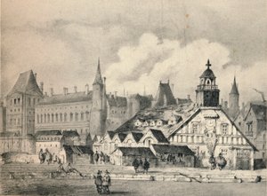 Pompe de la Samaritaine 1635, 1915 av Unbekannt