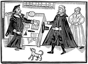 Proktören och paratorn, 1641, 1893 av Unbekannt