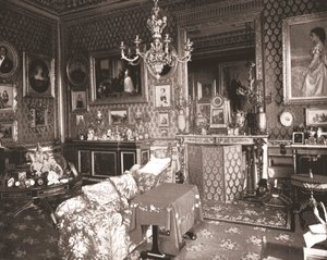 The Queens Sitting Room, Windsor Castle, Berkshire, 1894. av Unbekannt