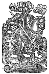 Rödakorsriddaren, 1598, 1893 av Unbekannt