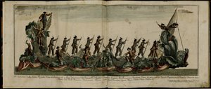 Regatta i Venedig till ära av prins Edward 1739-1767, hertig av York, den 4 juni 1764, ca 1764 av Unbekannt