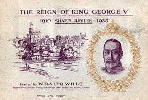 The Reign of King George V, Silver Jubilee, cigarettkortsamlarbok, c1935 av Unbekannt