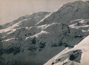 Reinunga-tunneln på Bergens järnväg, 1914. av Unbekannt