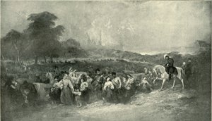 The Relief of Lucknow - Att leda de lidande till det brittiska lägret, 1901. av Unbekannt