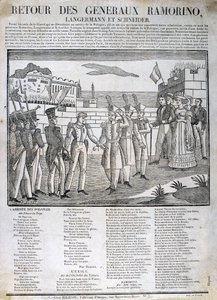 General Ramorinos återkomst, 1831 av Unbekannt