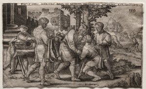 The Return of the Prodigal Son, 1500-talet. av Unbekannt