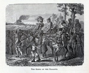 Böndernas resning, 1882 av Unbekannt