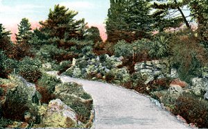 The Rockery, Kew Gardens, Richmond upon Thames, London, 1900-talet av Unbekannt