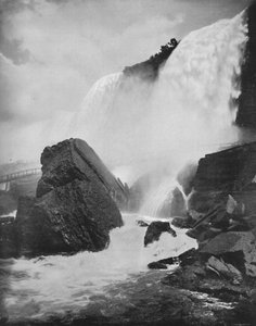 The Rocks Beneath the American Fall, 1800-talet av Unbekannt