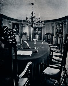 Rummet i Capitolium där verkställande rådet samlades, c1938 av Unbekannt