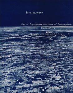 Jordens rotunditet från stratosfären, 1935 av Unbekannt