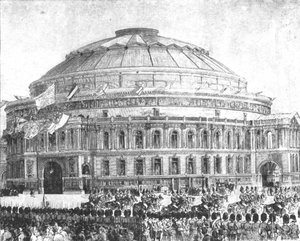 Royal Albert Hall, 1871: Öppnade av drottning Victoria, 29 mars 1901. av Unbekannt