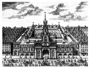 The Royal Exchange, London, sent 1600-tal av Unbekannt
