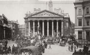 The Royal Exchange, London, sent 1800-tal eller tidigt 1900-tal av Unbekannt