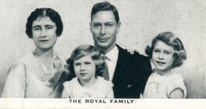 Kungafamiljen, c1936 1937 av Unbekannt