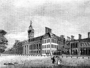 The Royal Hospital, Chelsea, London, 1800-talet av Unbekannt