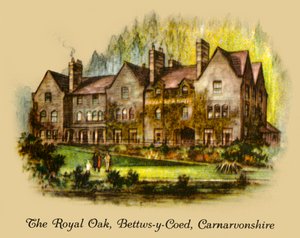 The Royal Oak, Bettws-y-Coed, Carnavonshire, 1936. av Unbekannt