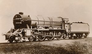 S.R. Lord Nelson Express lokomotiv, c1930. av Unbekannt