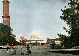 Samadhi av Ranjit Singh, Lahore, Indien, c1890 av Unbekannt