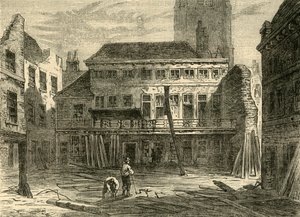 Saracenshuvudet, Snow Hill, c1872. av Unbekannt