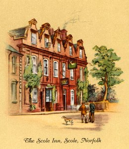 The Scole Inn, Scole, Norfolk, 1939. av Unbekannt