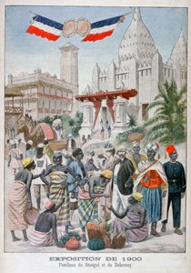 Sengalise-paviljongen vid världsutställningen 1900, Paris, 1900 av Unbekannt