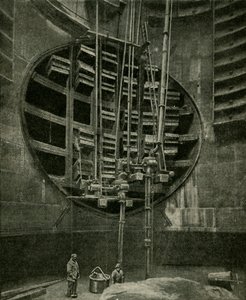 Schaktet som leder till ingången till Blackwall-tunneln, 1901. av Unbekannt