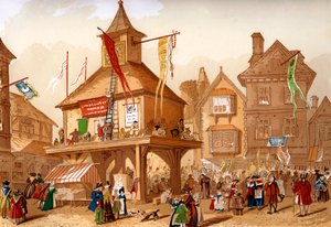 Shakespeares jubileum i Stratford upon Avon, c1850 av Unbekannt