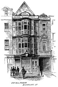 The Sir Paul Pindar pub, Bishopsgate Street, London, 1887 av Unbekannt
