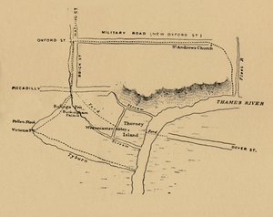 Situationen i Westminster, 1908 av Unbekannt